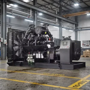 500kw 600kw Diesel Generator Brushless Auto Start ATS Open Type Industrial Power Genset System