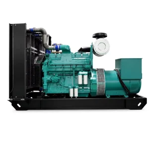 500kw 625kVA Diesel Generator Open Frame 3 Phase Industrial Water Cooled Pure Copper Continuous Prime Standby