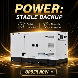 50HZ 120KW Silent Type Diesel Generator 150KVA Auto Start 1500rpm with for Engine and ATS