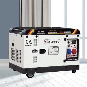 50HZ 13KW 16KVA Silent Air Cooled Diesel Generators HR998F Single Cylinder Diesel Engine