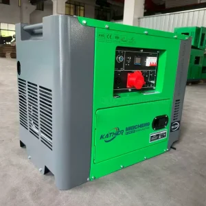 50HZ 60HZ Dual Frequency 5 8 10 12kw Silent Mini Diesel Generator 230 440V Multi Voltage Generator Electric Portable Residential