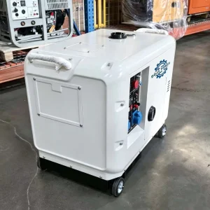 50HZ 60HZ Silent Type 5KW 6KW 7.5KW 8KW 10KW Diesel Generators With ATS 220V 380V Portable Backup Power Genset Factory