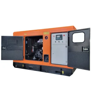 50HZ Single Phase 40kw Silent Generator diesel 50 Kva with extra Large Fuel tank for Factory Specific