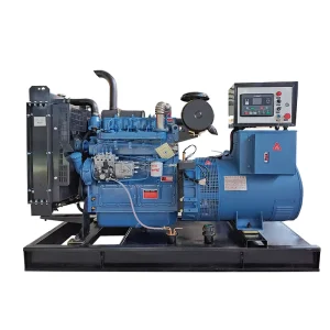 50HZ Single Phase 50KW Diesel Generator 62.5 Kva Open Frame Diesel Generator Set