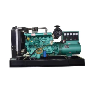 50Hz 38kVA to 1250kVA Single Three-Phase Silent/Open Type Water Cooled Diesel Generator Sets