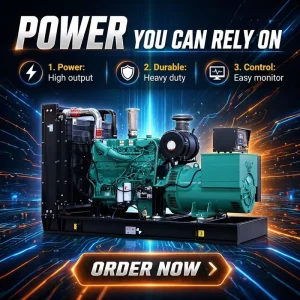 50Hz 450kVA NTAA855 G7A Standby Silent Diesel Generator Set with Remote Start