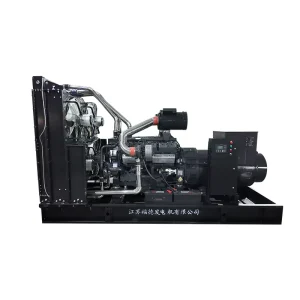 50Hz 60Hz Water Cooled 480V Rated Voltage Auto Start Remote Control Open Frame Silent Type Diesel Generator Set