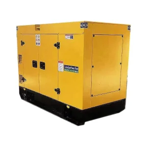 50Hz Soundproof Canopy 3 Phase 400V 1500 Hours Warranty 50kw Silent Diesel Generator Engine 24V DC Start Water