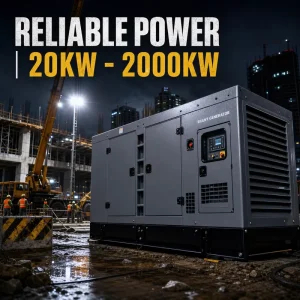 50Hz Three Phase 80/100/120/150/160/180/200kW/KVA Silent Diesel Generator with Auto Start ATS Standby