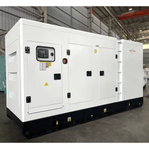 50Hz Water Cooled Genset 375 KVA 300KW Silent Diesel Generator with Auto Start Marine Application