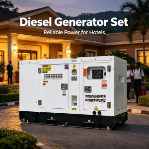 50KVA Diesel Generator Standby Power Three Phase Automatic 40KW Silent Generator for Commercial Hotel