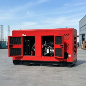 50KW 50KVA Industrial Silent Diesel Generator with Auto Start Remote Start ATS 200A Soundproof Canopy