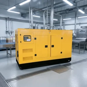 50KW 62.5KVA 3 Phase Silent Diesel Generator Set EU3 Cert for Aquatic Product Processing Workshop