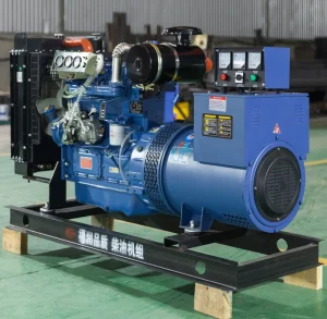 50KW 62.5KVA ZH4105ZD Brush Alternator Open Frame Diesel Power Generator With Spare Parts Accessories