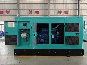 50KW Diesel Generator Set Silent Type Low Noise Auto Start ATS Open Frame 50Hz Weichai Power Generator
