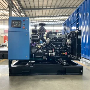 50KW Open Frame Diesel Generator With ATS Auto Start Cabinet for Hotel Mall Factory Backup Power