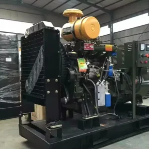 50KW Open Frame Generator 50Hz Frequency Water Cooled 24V DC Electric Start IP21 Protection