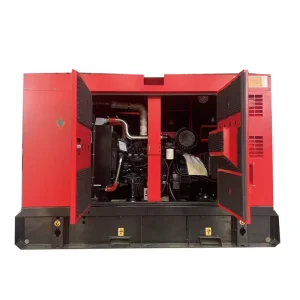 50KW Soundproof Silent Diesel Generator Anti Vibration Outdoor Use CE Certified