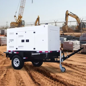 50Kw 80Kw 100Kw 120Kw Trailer Silent Generators With Cumminses Engine Generator Diesel Portable Generator Price