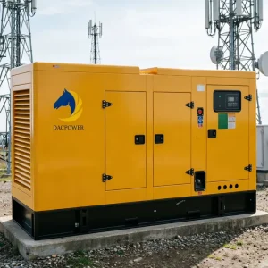 50kVA 100kVA 200kVA 300kVA 500kVA 3 Phase Water Cooled Silent Diesel Generator Set for Telecom Base Station