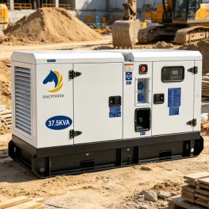 50kVA 40kW Heavy Duty Diesel Generator Set 3 Phase Prime Power Plant Generator for Large Infrastructure Construction Sites