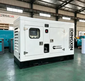 50kVA 40kw Silent Diesel Generator Set 3 Phase 50Hz with Cummins Engine AVR Controller Heavy Duty Genset