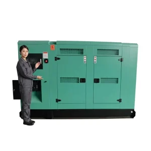 50kVA Low Noise Silent Diesel Generator Set Industrial Emergency Backup Power Genset WP6.1D68E2 Electric Auto Start 0.93