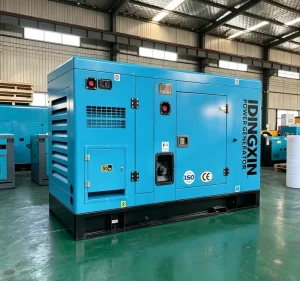 50kVA Silent Type Diesel Generator Set With Copper Alternator Long Running Time