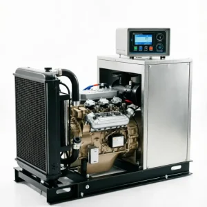 50kW 230V Three Phase Silent Diesel Generator with Air Cooled 12V DC Electric Start and Smart Controller
