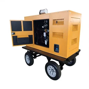 50kW 380V/220V Water Cooled Silent Natural Gas Biomass 50/60Hz Automatic Protection Diesel Generator Set ATS CE ISO 12V