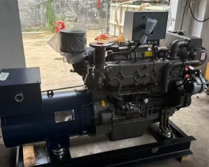 50kW 50Hz 62.5KVA 400V 3 Phase 1500 RPM Open Frame Marine Diesel Generator with Auto Start for Boat Use