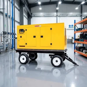 50kW 62.5kVA Silent Diesel Generator with ATS for Ghana Portable Super Silent Type