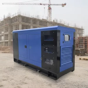 50kW 63kVA Silent Type AVR Automatic Voltage Regulation Diesel Generator Set 3 Phase Water Cooled for Factory Hotel