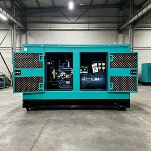 50kW Low Fuel Consumption Diesel Generator Set With Engine & Pump For Hospital Backup 400 230V 50HZ