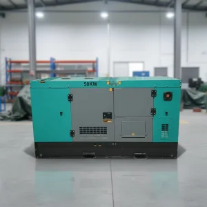 50kW Low Noise Silent Generator 50Hz DC Electric Auto Start Water Cooled High Stability 400V High Efficiency Industrial