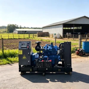 50kW Open Frame Yuchai Diesel Generator Engine Three Phase 400V Genset for Agriculture Livestock Farm Irrigation Standby Power