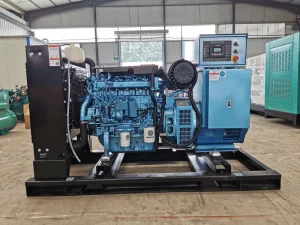 50kW Portable Three-Phase Diesel Generator 220V/380V 50/60Hz Auto Start Trailer Super Silent ATS Open Frame