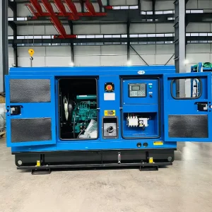 50kW Three-phase Four-wire 12V DC Start Silent Diesel Generator Set ATS Automatic Control Soundproof