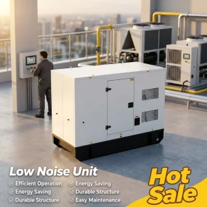 50kva 3 Phase Silent Diesel Generator 50Hz/60Hz Heavy Duty Auto Start 1500rpm 220V~440V Power Generator Set