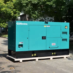 50kva 40kw Super Silent Standby Power Diesel Generator Set 120 240v Single Phase 3 Wire Cummins Engine