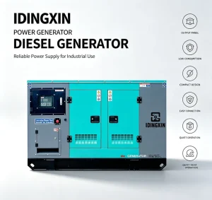50kva 60kVA Diesel Generator Set 3 Phase Silent Type 48kW with Fuel Tank for Farm Use