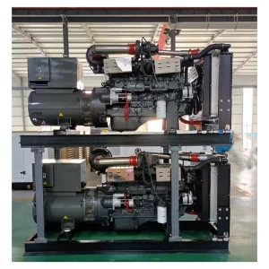 50kva 60kva 800kva 1000kva Diesel Generator Super Silent Diesel Generator 20kw 25kw 30kw with 220V/480V Rated Voltage