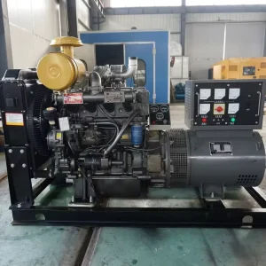 50kva Open Air Cooled Single Phase Diesel Generator Set for Home & Shop Emergency Power