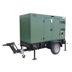 50kva Trailer Type Diesel Generator with ATS Custom Voltage for Industrial Mining with SDEC Engine