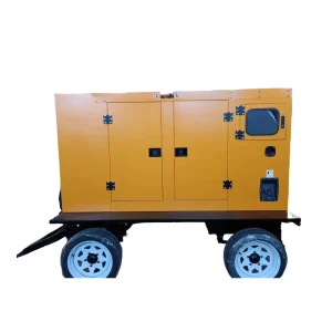 50kw 65kw 80kw 30kva 50kva 80kva Silent Type Mobile Standby Diesel Generator Set