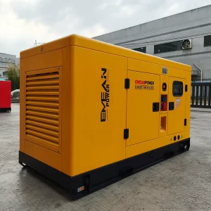 50kw 75kw 100kw Diesel Generator Soundproof Electric Generator Durable Genset Compatible with 50kva 100kva Commercial Equipment