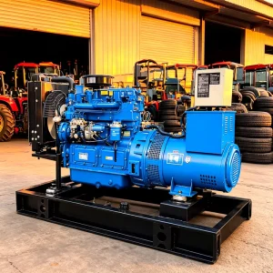 50kw Diesel Generator Set 3 Phase 50Hz 60Hz for Commercial Building Backup