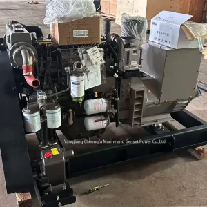 50kw Marine Diesel Generator Set 1500rpm 3 Phase Diesel Genset