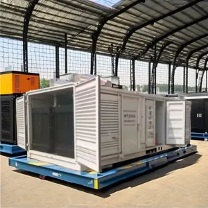 50kw Silent Portable Diesel Generator Set 3 Phase 220V Container Type Rated Power 30kw 50kw