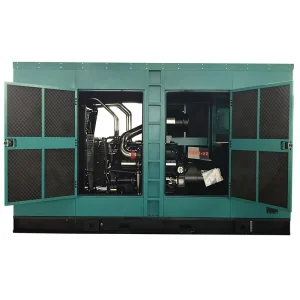510KW 500KVA Auto Start Super Silent Open Frame Diesel Generator Set with 1800 RPM Engine 380V 220V 50Hz ATS